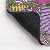 ピンクでかわいらしい マウスパッド (コーナー)