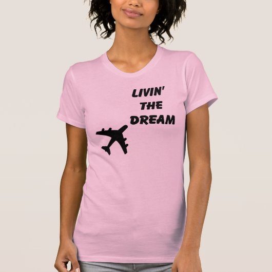 ピンクでかわいらしい Tシャツ (正面)
