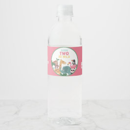 ピンクで生まれたワイルドでいこう ペットボトルラベル
