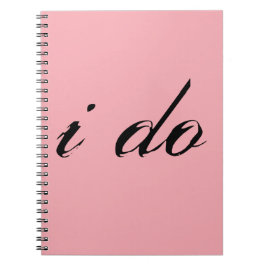 ピンクで黒を使う ノートブック