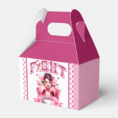 ピンクとかわいらしフローラ乳がん フェイバーボックス (裏面サイド)