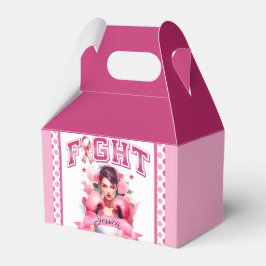 ピンクとかわいらしフローラ乳がん フェイバーボックス