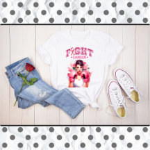 ピンクとかわいらしフローラ乳がん