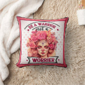 ピンクとかわいらし砂糖スカル装飾用クッション クッション (ブランケット)