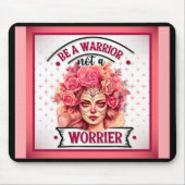 ピンクとかわいらし砂糖スカル マウスパッド (正面)