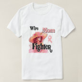 ピンクとかわいらし砂糖スカル Tシャツ (デザイン正面)