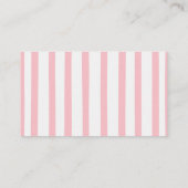 ピンクとイエローの夏のオムツくじ券 エンクロージャーカード (裏面)