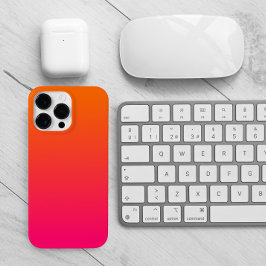 ピンクとオレンジのグラデーション Case-Mate iPhone 14 PRO MAXケース