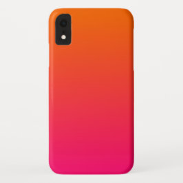ピンクとオレンジのグラデーション iPhone 13ケース