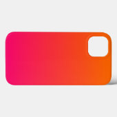 ピンクとオレンジのグラデーション Case-Mate iPhoneケース (裏面 (横))