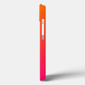 ピンクとオレンジのグラデーション Case-Mate iPhoneケース (裏面 / 左)