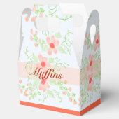 ピンクとオレンジのソフトブルー フェイバーボックス (オープン)