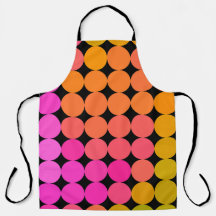 ピンクとオレンジのドット