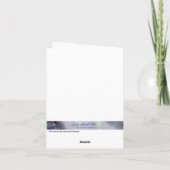 ピンクとオレンジのバラのカスタマイズされたグリーティングカード カード (裏面)