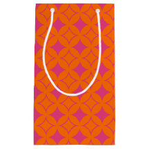 ピンクとオレンジの七宝