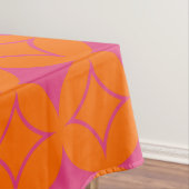 ピンクとオレンジの七宝 テーブルクロス (インサイチュ)