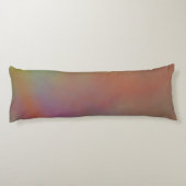 ピンクとオレンジの大理石テクスチャ ボディピロー (裏面)