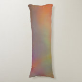 ピンクとオレンジの大理石テクスチャ ボディピロー (正面縦)