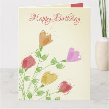 ピンクとオレンジの花が咲く