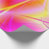 ピンクとオレンジファンタジア ラッピングペーパー (角)