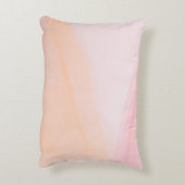 ピンクとオレンジ絵を描 アクセントクッション (裏面(縦))