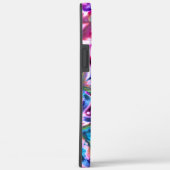 ピンクとカラフルのラッピングと粗いガラススタイル Case-Mate iPhoneケース (裏面 / 右)