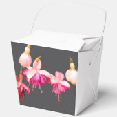 ピンクとクリームの花 フェイバーボックス (正面)