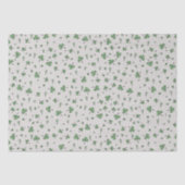 ピンクとグリーンのギンガムSt patricks day 薄葉紙 (正面)