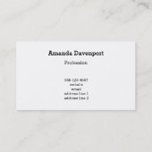 ピンクとグリーンのグランジストライプテクスチャ 名刺 (裏面)