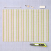 ピンクとグリーンのストライプティッシュペーパー 薄葉紙 (クラフト)