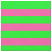 ピンクとグリーンのストライプ ファブリック (クローズアップ)
