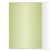 ピンクとグリーンのフローラテーブルカード (内側 (左))