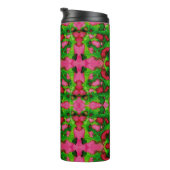 ピンクとグリーンの勉強 タンブラー (回転右)