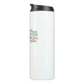 ピンクとグリーンの女王 タンブラー (回転右)