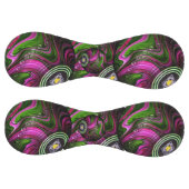 ピンクとグリーンの芝生鉢、ソフトボール ソフトボール (パネル)