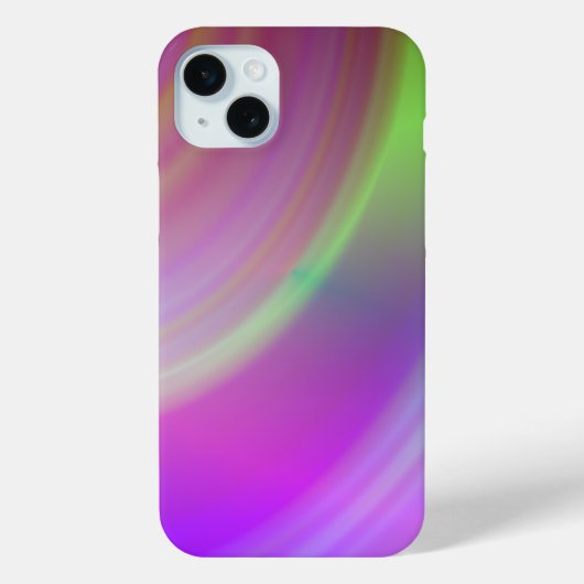 ピンクとグリーンのiphoneケース Case-Mate iPhoneケース (裏面)