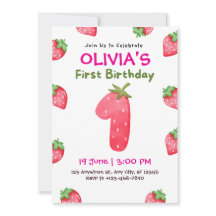 ピンクとグリーンよくはしゃぐ第1誕生日