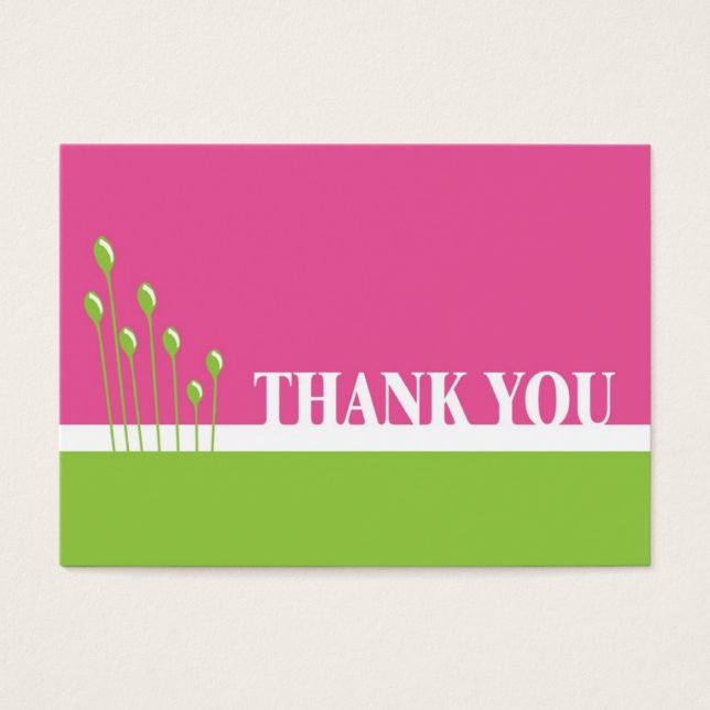 ピンクとグリーンサンキュー (正面)
