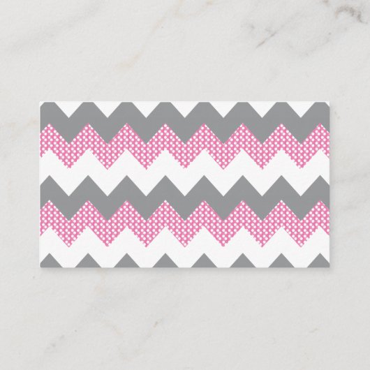 ピンクとグレーのシボロン象 | Bring a Book 名刺 (裏面)