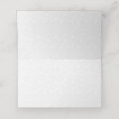 ピンクとグレーの唇 プレイスカード (内部開封)