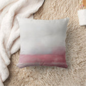 ピンクとグレーの抽象芸術ア絵画ート。アルモダンパイ クッション (ブランケット)