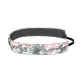 ピンクとグレーの迷彩、軍隊、陸軍 アスレチックヘッドバンド (右)