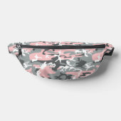 ピンクとグレーの迷彩、軍隊、陸軍 ファニーパック (レイダウン)