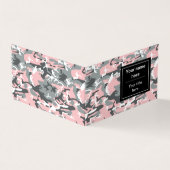 ピンクとグレーの迷彩、軍隊、陸軍 名刺 (外部)