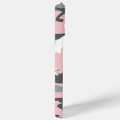 ピンクとグレーの迷彩、軍隊、陸軍 Case-Mate iPhoneケース (裏面 / 右)