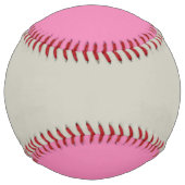 ピンクとグレーソフトボールを獲得する ソフトボール (裏面)