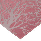 ピンクとグレー テーブルクロス (アングル)
