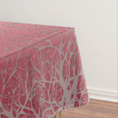 ピンクとグレー テーブルクロス (インサイチュ)