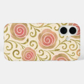 ピンクとゴールドの妖精の物語風の本のプリンセスバラ Case-Mate iPhoneケース (裏面 (横))