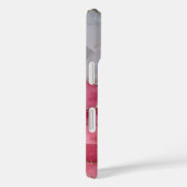 ピンクとゴールドの抽象的水彩画 Case-Mate iPhoneケース (裏面 / 右)